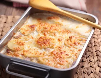 Ottimo contorno: dauphinoise di patate francesi