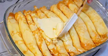 Pancake con ricotta al forno