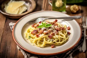 Pasta con pancetta e panna: ricetta passo passo