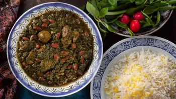 Ricetta del Gormeh Sabzi - stufato di erbe persiano