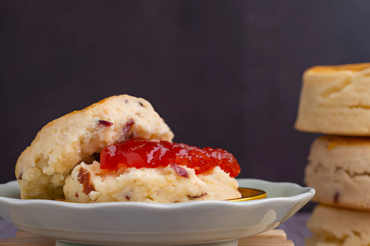 Una ricetta per grandi biscotti di burro con marmellata!